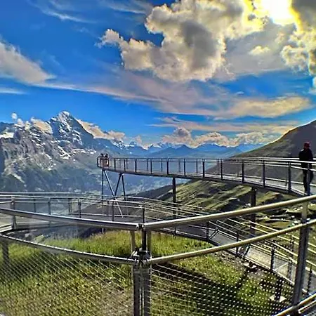 Hostel Berggasthaus First - Only Accessible By Cable Car *
