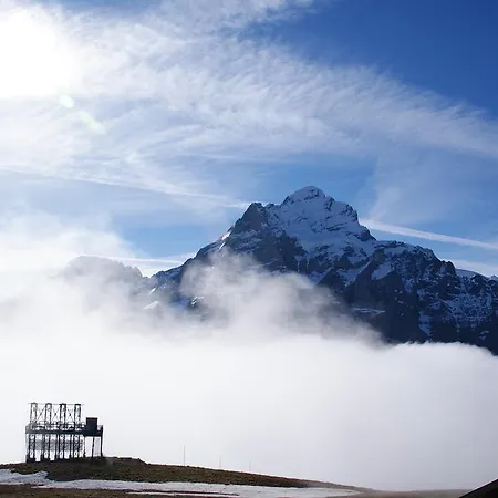 Berggasthaus First - Only Accessible By Cable Car 格林德瓦