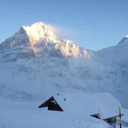 Hostel Berggasthaus First - Only Accessible By Cable Car