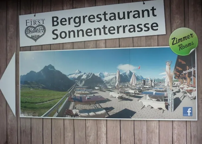 Hostel Berggasthaus First - Only Accessible By Cable Car